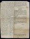 DOCUMENT BORDEAUX 1815/ARRESTATION DE TROIS OFFICIERS ANGLAIS SUITE A LA FUITE DE LAVALETTE –RARE SUPERBE - 1801-1848: Voorlopers XIX