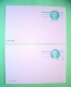 USA 1982 - Set Of 2 Stationery Stamped Postal Card - Unused - 14c And Domestic Rate - Patriots - Charles Caroll - 1981-00