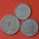 BRAZIL        3 COINS KM#   -    (Nº05694) - Mezclas - Monedas