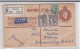 AUSTRALIA - 1952 - ENVELOPPE RECOMMANDEE De KEW (VICTORIA) Pour L'ALLEMAGNE Avec ETIQUETTE De DOUANE Au DOS (CUSTOMS) - Briefe U. Dokumente