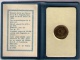 ANDORRA 1983 - MONEDA DE 1 DINER - Cu 67%  Zn 33% EN ESTUCHE ORIGINAL - Andorra