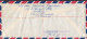 New Zealand Airmail Par Avion CHRISTCHURCH No. 1500 Registered Label MULTI Franked Cover To COPENHAGEN Denmark (2 Scans) - Corréo Aéreo