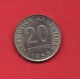 ARGENTINA, 1955, Circulated Coin XF, 20 Centavos Nickel Clad Steel KM27, C1870 - Argentina