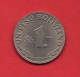 BOLIVIA, 1974, Circulated Coin XF, 1 Peso Boliviano, Nickel Clad Steel, Km 192, C1879 - Bolivia