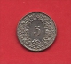 SWITZERLAND, 1937,  Circulated Coin XF, 5 Rappen, Copper Nickel,KM263, C1890 - Andere & Zonder Classificatie
