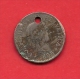 SWITZERLAND, 1895,  Circulated Coin VF, 10 Rappen, Copper Nickel (with Hole) KM27, C1902 - Andere & Zonder Classificatie