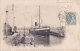 Al - Cpa LE HAVRE - Le Steamer "Le Sinaï" Des Messageries Maritimes Entrant Au Bassin De L'Eure (précurseur) - Port