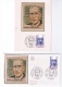 Lot De 3 Documents Philatéliques Premier Jour, R. P. Pierre Teilhard De Chardin (1881-1955), 1981 - Theologen