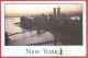 CARTOLINA VG STATI UNITI - NEW YORK - Panorama Al Tramonto - 10 X 15 - ANNULLO NEW YORK 1990 - Panoramische Zichten, Meerdere Zichten