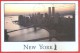 CARTOLINA VG STATI UNITI - NEW YORK - Panorama Al Tramonto - 10 X 15 - ANNULLO NEW YORK 1990 - Multi-vues, Vues Panoramiques