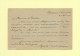 Budapest Pour Paris - Texte Evoquant L Eau Purgative Apenta - Adressee A Un Docteur En France - 1901 - Ganzsachen