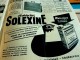 AVRIL 1954 Solex Velosolex TOURING CLUB DE FRANCE SOLEXINE PUB RAVO - Moto