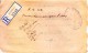 Malaya 1939 Registered Cover From Serambam Rms To Kuala Pilah - Malayan Postal Union