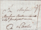 1783 MP 48x5mm " Pt CHATEAU" L1  Sur Lettre En Port Dû Datée De Montoir Pour Nantes Loire Inférieure - Ind 18 - 1701-1800: Precursors XVIII