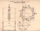 Original Patentschrift - B. Paszkiewicz In Trzebaw B. Polanów / Pollnow , 1896 , Kartoffel - Legemaschine , Stenschewo ! - Maschinen