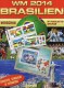 Fußball WM 2014 Buch Brasilien 2264/7+Mongolia Block A89 **/o 235€ Spanien 1982 AD Italy Champion FIFA Sheets+100 Stamps - 2014 – Brazil