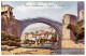 Mostar, Narentabrücke, Narenta, Brücke, Studnicka & Co.,Typochrom - Bosnien-Herzegowina