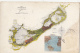 P3234 Bermuda Map Cartes Geographiques  Caribbean Islandsfront/back Image - Bermuda