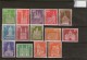 SWITZERLAND SUISSE SCHWEIZ LOT OF 14 STAMPS DESIGNS HELVETIA - Unused Stamps