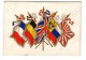 Carte De Visite , VICKERS LIMITED , London , Drapeaux Au Recto , 2 Scans - Cartes De Visite