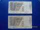 2  BANCONOTE DA 1.000 LIRE  ( MARCO  POLO )  CIRCOLATE Lotto 5 - 1000 Liras