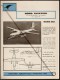 Nord Aviation Nord 262 1960s Fiche Descriptive - Document Rare - Profiles