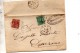 1881  LETTERA CON ANNULLO SIENA + DESENZANO - Storia Postale