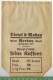 Dimo Kaffee Dietel & Modes, Markt Werdau, Fernsprecher 2571 Spezialität: Feine Kaffees, Tüte Gute Erhaltung - Werdau