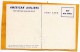 American Airlines Airplane Old Postcard - 1946-....: Moderne