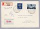 Schweiz Flugpost 1947-05-02 Swissair Flug R-Brief Genève - New-York - Washington - Premiers Vols