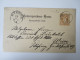 Österreich Ganzsache 1889  (Böhm) Von Frain Nach Wien / Währing Karte Vom Baron Aus Frain / Baron Buhl (?) - Briefe U. Dokumente