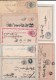 JAPAN - 32 CARTES ENTIER POSTAL (PLUPART AVANT 1900) VOYAGEES MAIS PLIEES (FOLDED) - Cartoline Postali