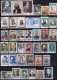 Exclusive Collection Of 331 Mint And Canceled Postage Stamps On The Theme "Famous People" - Collections (sans Albums)