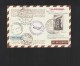 Luxemburg Luftpost PK 1957 Erstflug Amsterdam Belgrad - Covers & Documents