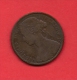 UK, 1866, Circulated Coin VF, 1 Penny, Young Victoria, Bronze, C1933 - D. 1 Penny