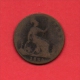 UK, 1886, Circulated Coin VF, 1 Penny, Younger Victoria, Bronze, C1945 - D. 1 Penny