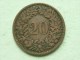 1858 B - 20 RAPPEN / KM 7 ( Uncleaned - For Grade, Please See Photo ) ! - Autres & Non Classés