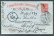 1902 Chile Stationery Valparaiso Blankenberg Redirected Leipzig 'via Magallanes' - Chile