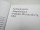 "Archäologische Ausgrabungen In Baden-Württemberg 1983" Konrad Theiss Verlag - Archäologie