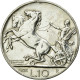 Monnaie, Italie, Vittorio Emanuele III, 10 Lire, 1928, Rome, TTB, Argent - 1900-1946 : Victor Emmanuel III & Umberto II