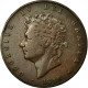 Monnaie, Grande-Bretagne, George IV, 1/2 Penny, 1826, TTB, Cuivre, KM:692 - Autres & Non Classés