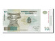 Billet, Congo Democratic Republic, 10 Francs, 1997, KM:87b, NEUF - Demokratische Republik Kongo & Zaire