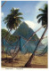 (PH 9) St Lucia To Australia - Petit Piton Soufriere - Saint Lucia