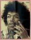 Poster Jimi Hendrix  -  Rückseite Gruppe Dead End Kids  -  Ca. 56 X 40 Cm  -  Von Bravo Ca. 1982 - Plakate & Poster