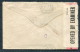 1944 New Caledonia Redirected Triple Censor Cover - Gisborne New Zealand / 22nd Field Ambulance APO - Covers & Documents