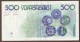 BELGIQUE 500 Francs	ND  1982-98  Signatures: Van Droogenbroeck & Verplaetse - 500 Francs