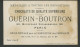 Jolie Chromo Guérin-Boutron, Lith. J. Minot, Chasse, Indien, Chasseur, Les Bisons - Guérin-Boutron