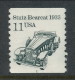 USA 1985 Scott # 2131. Transportation Issue: Stutz Bearcat 1933,  Set Of 4 With P#1 To 4, MNH (**). - Rollenmarken (Plattennummern)