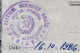 1986 Romanian Communist Party - Seal On Ticket Arrival In Local Organization - Seals Of Generality