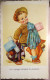 CP Litho Fantaisie Illustrateur Style B Mallet M.B. Enfant Garcon Valise Les Voyages Forment La Jeunesse - Humorous Cards